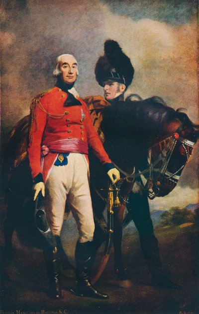 General Francis Rawdon-Hastings, 2º Conde de Moira depois 1ª Marquês de Hastings, c1813 de Henry Raeburn