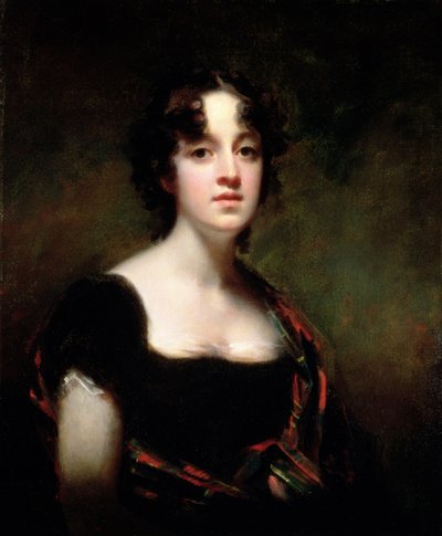 Sra. Farquarson, de Finzean, 1800-1823 de Henry Raeburn