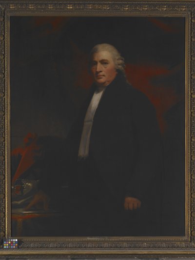 Retrato de Lord Robert Blair (óleo sobre tela) de Henry Raeburn