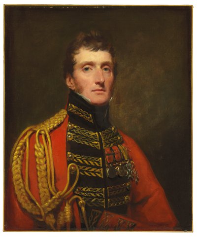 Retrato do tenente-general William Stuart, meio comprimento, de uniforme de Henry Raeburn