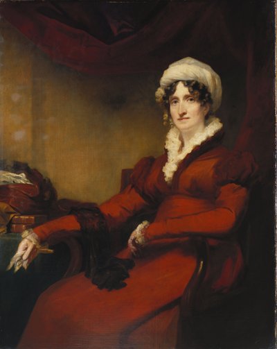Retrato da Sra. Elizabeth Stewart Richardson de Henry Raeburn