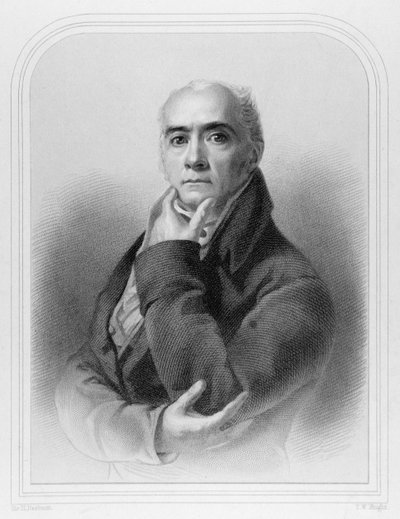Retrato de Sir Henry Raeburn (1756-1823), gravado por TW Knight (ver também 68024) de Henry Raeburn