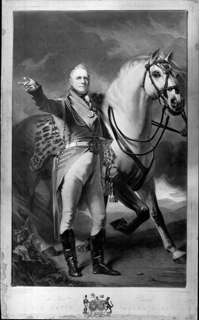 Sir David Baird Bart GCB, coronel KC do 24º Regimento, 1811 de Henry Raeburn