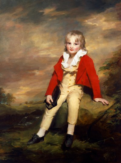 Sir George Sinclair quando rapaz (óleo sobre tela) de Henry Raeburn