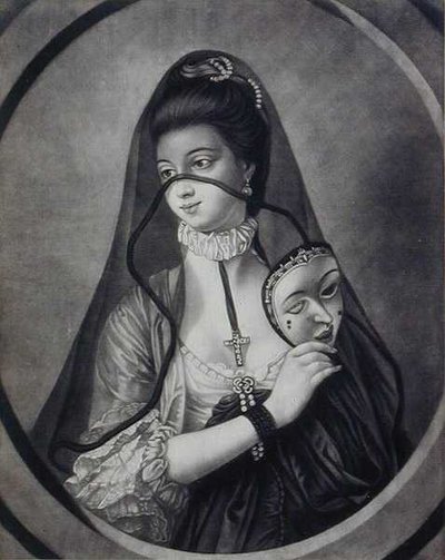 The Fair Nun Unmasked, gravada por Carington Bowles (fl.1744-93) (litho) de Henry Robert (after) Morland