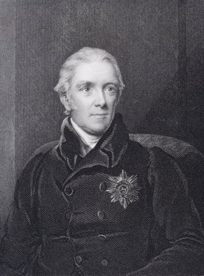 Sir Henry Halford, gravado por John Cochran (fl.1821-65) de Henry Room