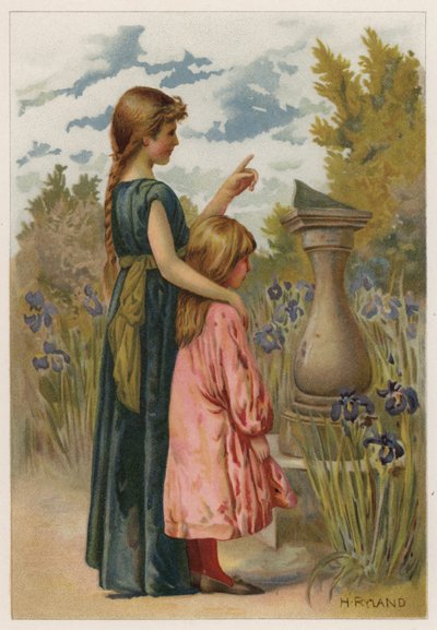 Hora a Hora (cor litho) de Henry Ryland
