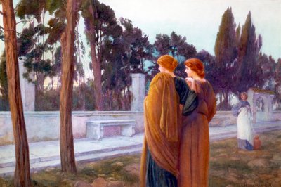 O dia acabou (pintura) de Henry Ryland