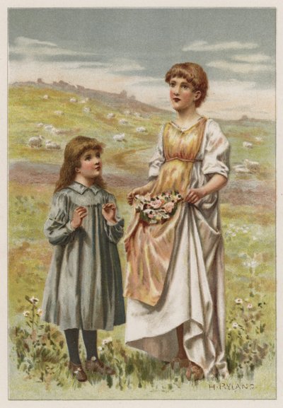 Vamos elogiar-Te (cor litho) de Henry Ryland