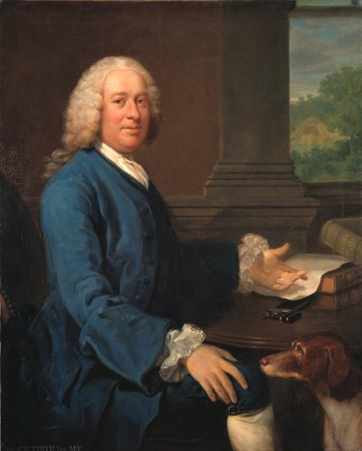 Sir Charles Kemeys-Tynte (1710-1785) (Óleo sobre tela) de Henry S. Parkerman