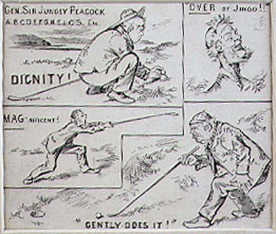 Golfing Moves, ilustração da revista 