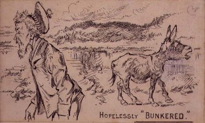 Hopelessly Bunkered, ilustração da revista 