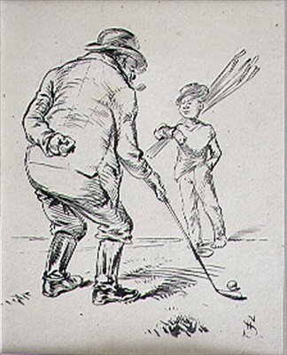 The Last Putt, ilustração da revista 