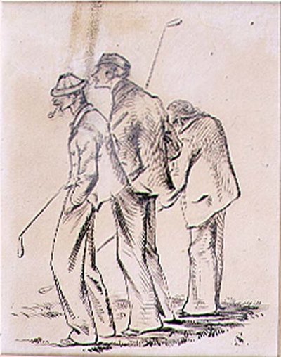 The Lethargic Golfers, ilustração da revista 