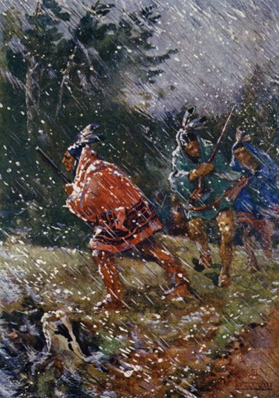 Caça no mau tempo de Henry Sandham