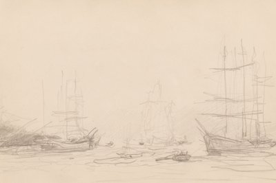 Expedição no porto de Falmouth de Henry Scott Tuke