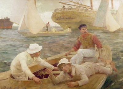 The Run Home, 1902 de Henry Scott Tuke