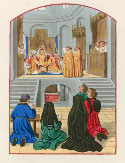 Elevação do Anfitrião, c 1500 de Henry Shaw