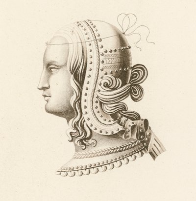 Vestido de cabeça IV, início do século XVI de Henry Shaw