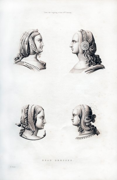 Cocares, início do século XVI, 1843. de Henry Shaw