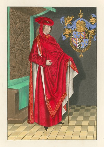Filipe, duque de Borgonha, c 1460 de Henry Shaw