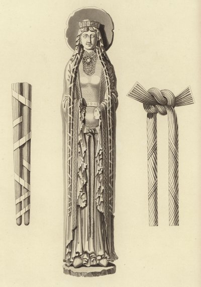 Rainha Clotilda, data cerca de 1100 de Henry Shaw