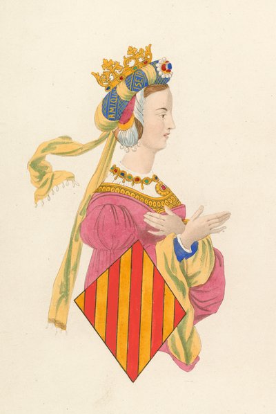 Rainha Leanora de Arragon de Henry Shaw