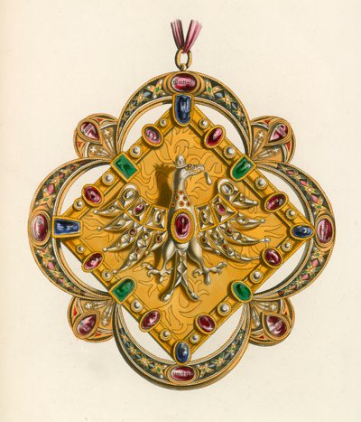 O fecho do imperador Carlos V, c 1530 de Henry Shaw