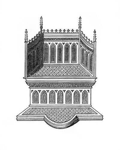 Trono, 1843. de Henry Shaw