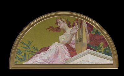 Muse of Lyric Poetry, 1893 de Henry Siddons Mowbray