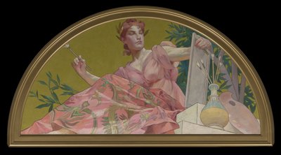 Musa da Pintura, 1893 de Henry Siddons Mowbray