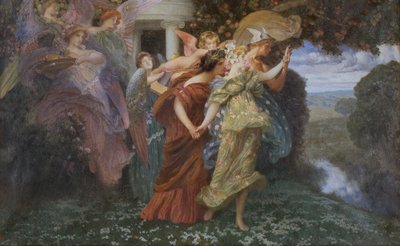 O casamento de Perséfone, de Henry Siddons Mowbray