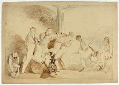 Tosquia das ovelhas de Henry Singleton