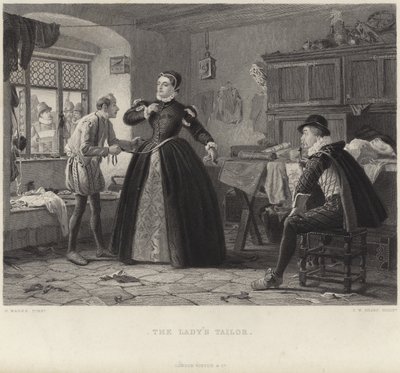 O alfaiate da senhora de Henry Stacey Marks
