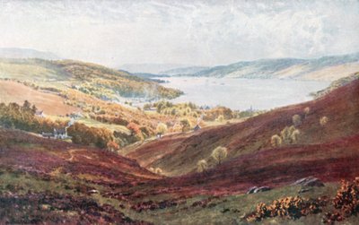 Garelochhead, Dumbarronshire (litografia a cores) de Henry Sutton Palmer