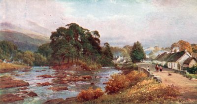 Killin, Perthshire (litografia a cores) de Henry Sutton Palmer