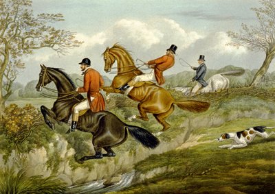 Scrambling Over a Hedge, placa de 
