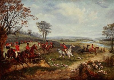 Tampa de ruptura (óleo sobre tela) de Henry Thomas Alken
