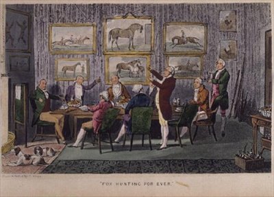 Fox Hunting For Ever, de Nimrod, "The Life of a Sportsman" (A Vida de um Desportista) de Henry Thomas Alken
