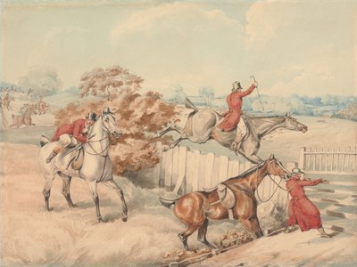 Caça à raposa: o salto de Henry Thomas Alken