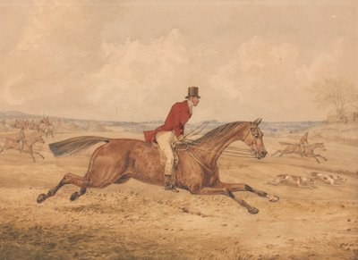 Acompanhando um Pico de Bofetadas de Henry Thomas Alken