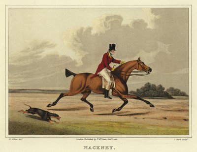 Hackney (cromolito) de Henry Thomas Alken