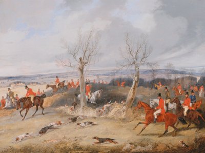 Cena de caça: Em Choro Completo de Henry Thomas Alken