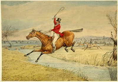 Over the Stream de Henry Thomas Alken