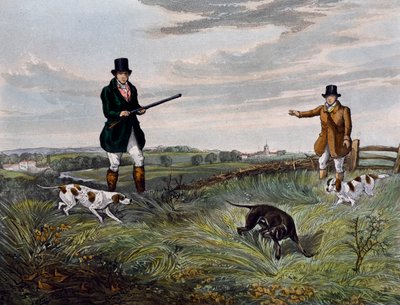Caça às perdizes de Henry Thomas Alken
