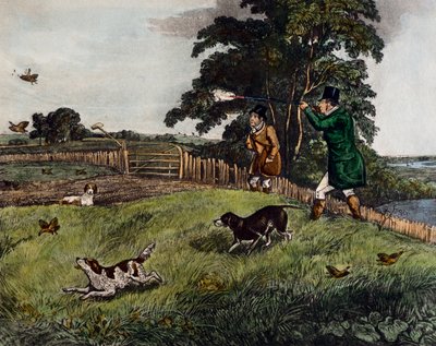 Caça às perdizes de Henry Thomas Alken