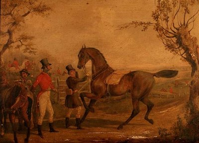 Preparação para a Caça (par de 63920) de Henry Thomas Alken