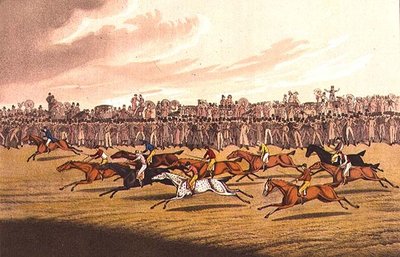 "Corrida", pub. por Thomas McLean de Henry Thomas Alken