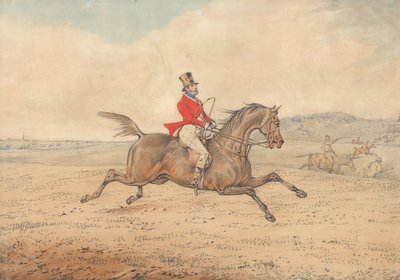 «Cavalgar com dificuldade» de Henry Thomas Alken