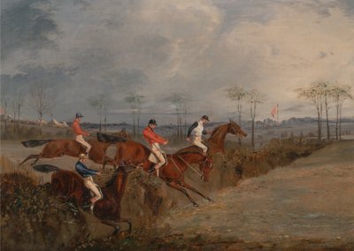 Cenas de uma corrida de obstáculos: Outra cobertura de Henry Thomas Alken
